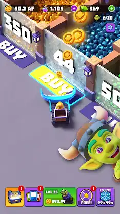Gold and Goblins: Mining Games screenshot 1