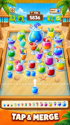 Juice Merge! - Tropic Cocktail screenshot 3