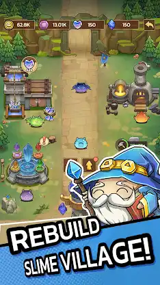 Slime Castle — Idle TD Game screenshot 3
