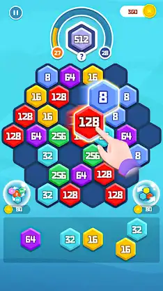 HexPuz - Merge Hexa Puzzle screenshot 2