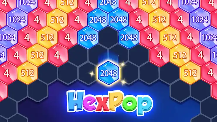 HexPop - Hexa Block Games screenshot 1