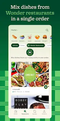 Wonder: Food Delivery screenshot 3