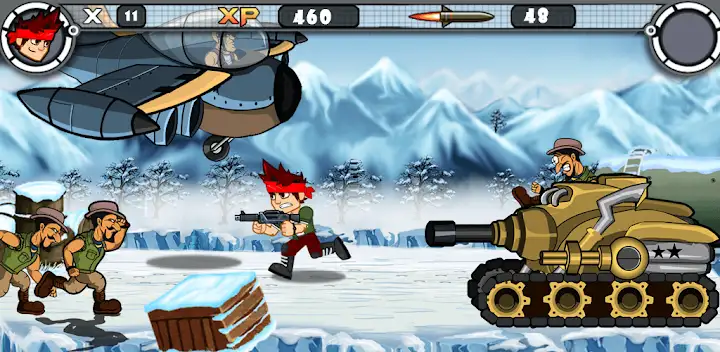 Alpha Guns — Android game banner