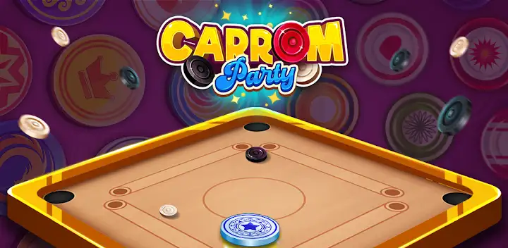 Carrom Party — Android game banner