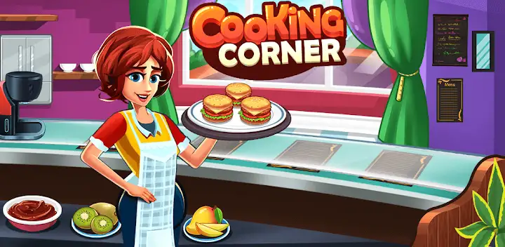 Cooking Corner Chef Restaurant — Android game banner