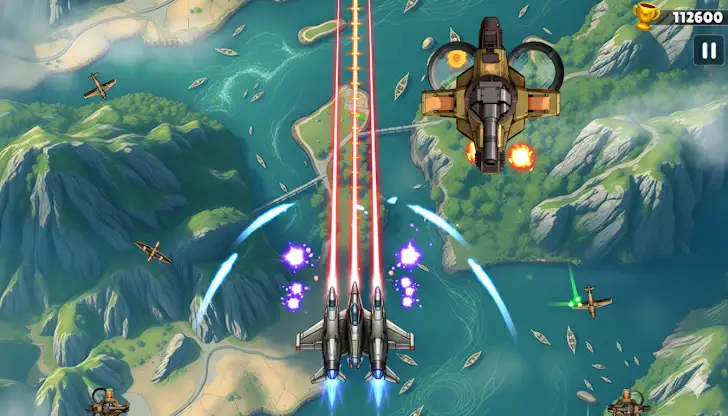 1945 Galaxy Shooter screenshot 1