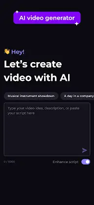 AI Video Maker - Renderforest screenshot 1