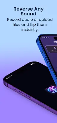 Reverse Audio: Voice Recorder screenshot 1