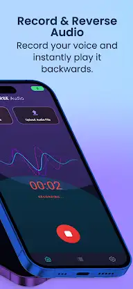 Reverse Audio: Voice Recorder screenshot 2