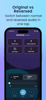 Reverse Audio: Voice Recorder screenshot 3