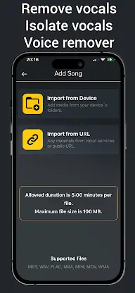 Vocal Remover & Audio Splitter screenshot 4