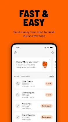 Ria Money Transfer screenshot 2