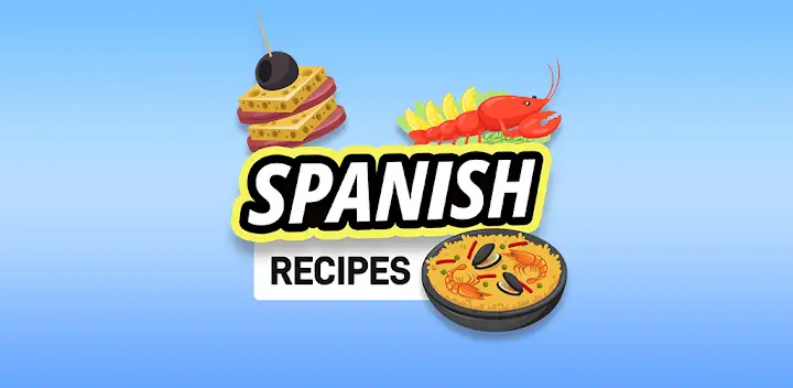 Spanish Recipes — Android app banner