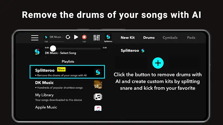 DrumKnee 3D Drums - Drum Set screenshot 3