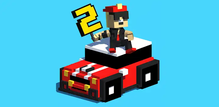 Smashy Road: Wanted 2 — Android game banner