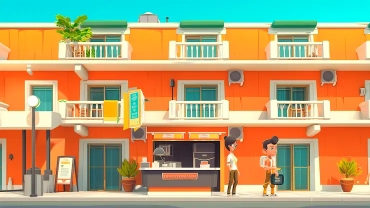Doorman Story: Hotel Simulator screenshot 3