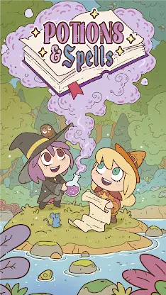 Potions & Spells: Idle Witches screenshot 1