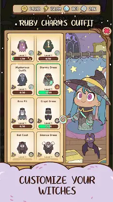 Potions & Spells: Idle Witches screenshot 5