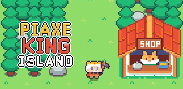 Pickaxe King Island — Android game banner