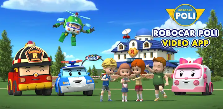 Robocar POLI: Official Video — Android app banner