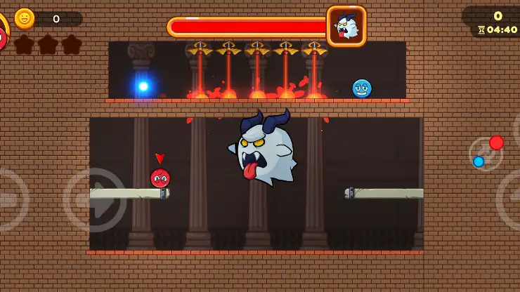 Roller Ball Blue screenshot 2