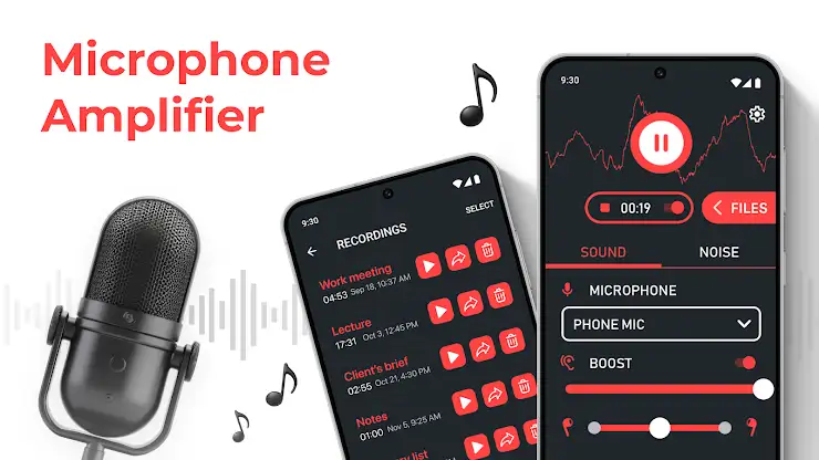Microphone Amplifier screenshot 1