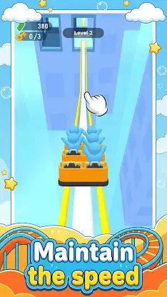 Roller Coaster Dash screenshot 2