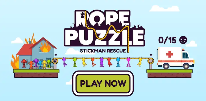Rope Puzzle — Android game banner