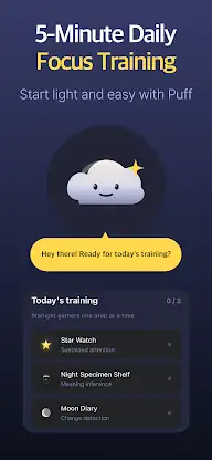 Puff : 5-min game for ADHD screenshot 1