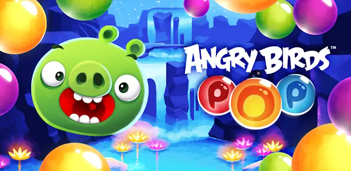 Angry Birds POP Bubble Shooter — Android game banner