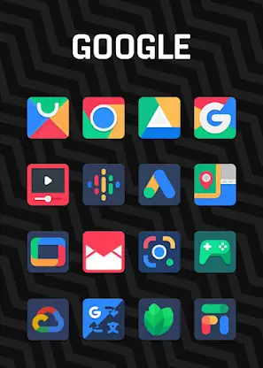 Rubuk - Square Icon Pack screenshot 1