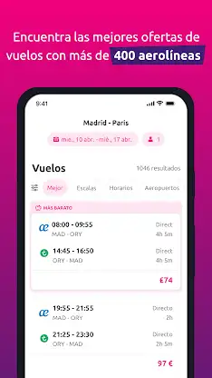 Rumbo.es - vuelos baratos screenshot 4