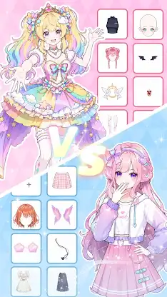 Momo Dress up game screenshot 1