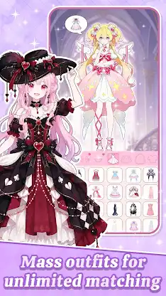 Momo Dress up game screenshot 2