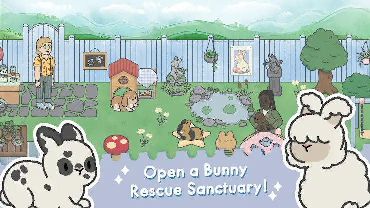 Bunny Haven - Cute Cafe screenshot 1