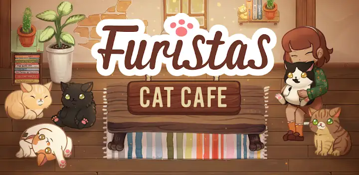 Furistas Cat Cafe — Android game banner