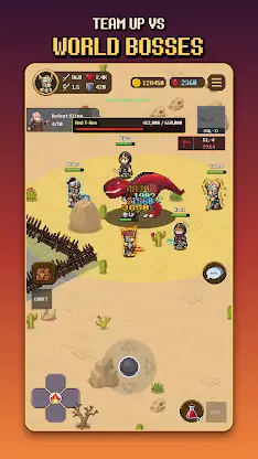 Rune Sands: Pixel MMORPG screenshot 1