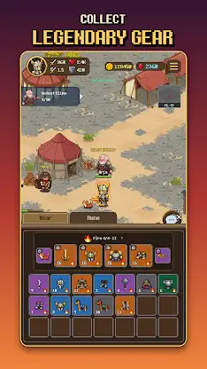 Rune Sands: Pixel MMORPG screenshot 4