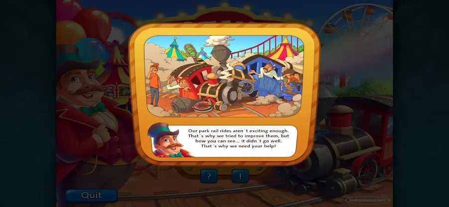 Railway Fun: Adventure Park screenshot 1