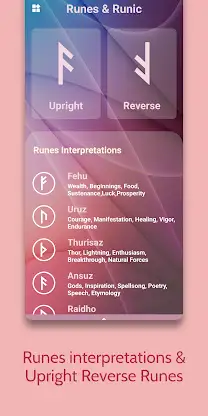 Runes - Elder Futhark Symbols screenshot 3