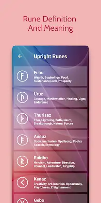 Runes - Elder Futhark Symbols screenshot 5