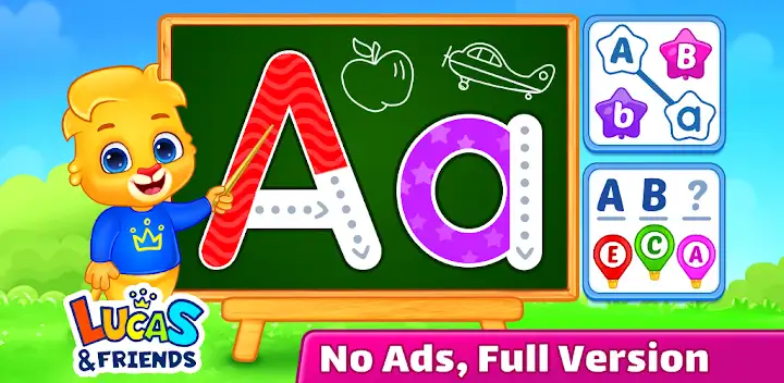 ABC Kids - Tracing & Phonics — Android game banner