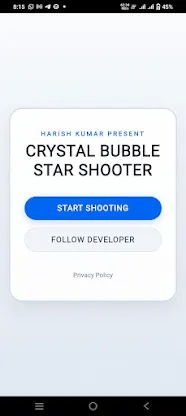 Crystal Bubble: Star Shooter screenshot 2