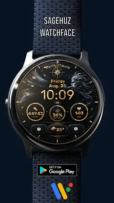 A150 Wind Watch Face screenshot 3