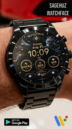 A150 Wind Watch Face screenshot 6