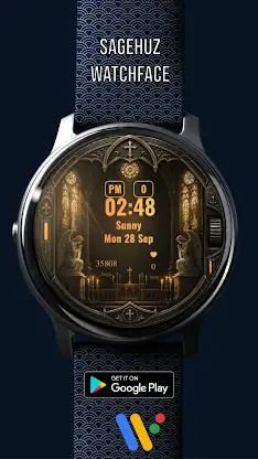 A157 Church watchface screenshot 4