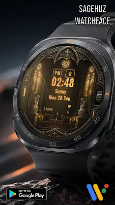 A157 Church watchface screenshot 3