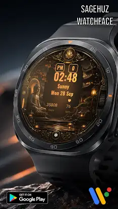A158 Buddha Watchface screenshot 4