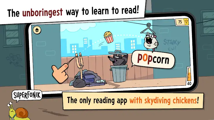 Superfonik: Kids Learn to Read screenshot 1