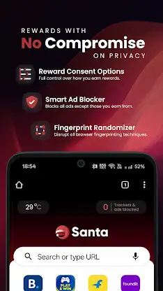 Santa Browser : Fast & Safe screenshot 7